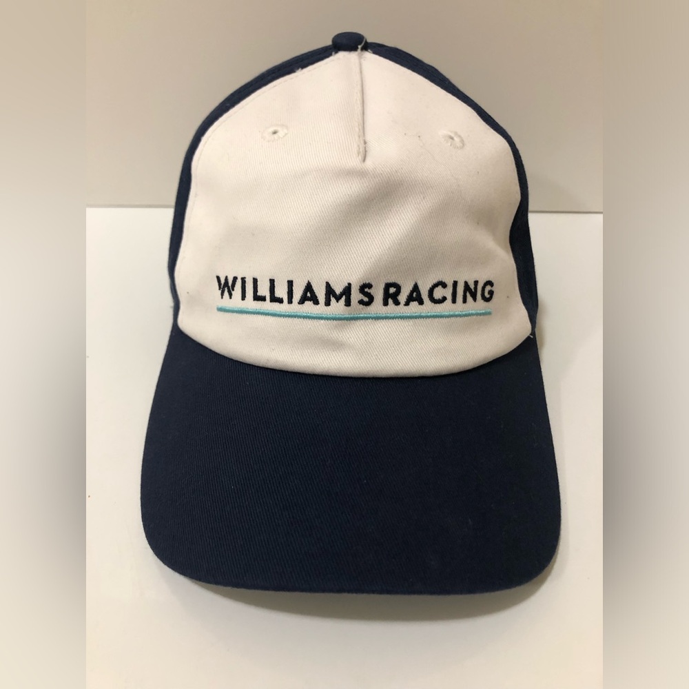 Williams Racing Cap Hat Hackett London Adjustable strap Blue and White Adult OS